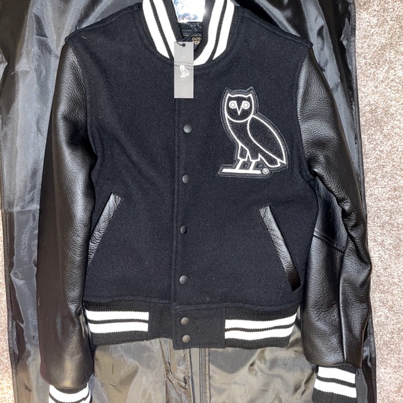 Womens Ovo Varsity Jacket 